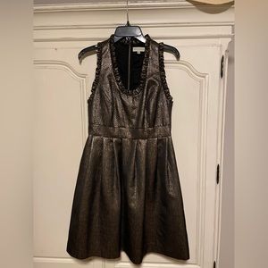Annie Griffin Metallic Cocktail Dress Size 10